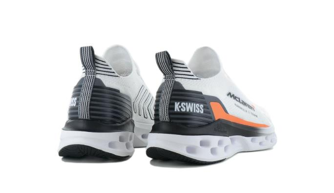 K-Swiss İmpulse Tube Collection X Mclaren White Black Papaya - 45 - Görsel 2