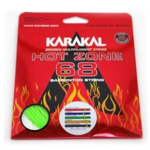 Karakal HOT ZONE 68 STRING GREEN (10m)