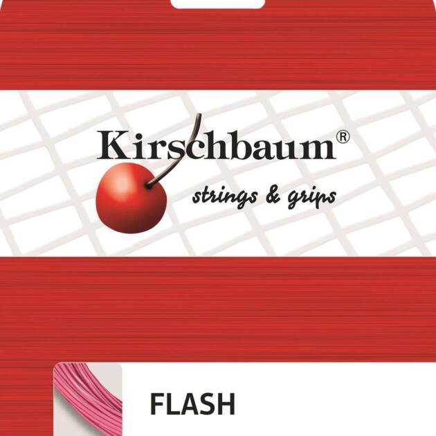 Kirschbaum  Flash 1,25 Pembe (12 m) Tenis Paket Kordaj