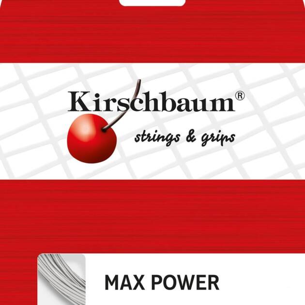 Kirschbaum  Max Power 1,25  Beyaz (12 m) Tenis Paket Kordaj