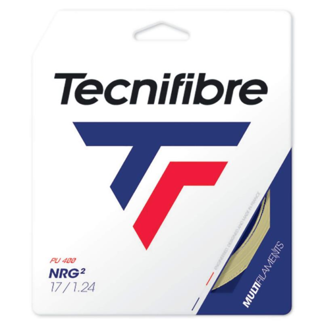 Tecnifibre Nrg² Pu 1,24 (12 m) Natural Tenis Paket Kordaj
