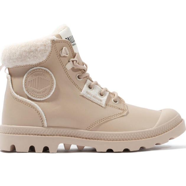 Palladium Pampa Hı Açık Bej Kadın Kar Botu - 40
