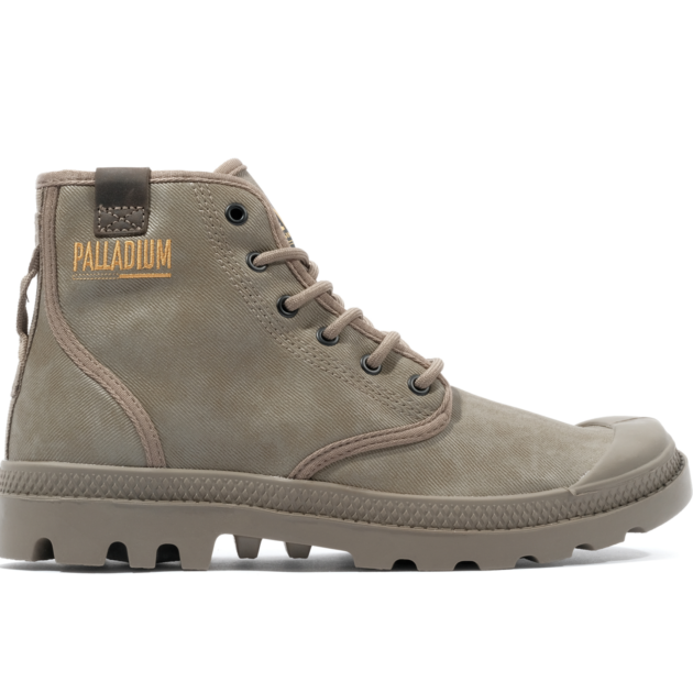 Palladium Pampa Hı Coated Mat Yeşil Unisex Bot - 46