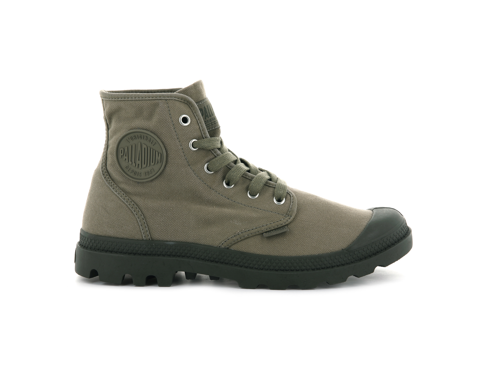 Palladium Pampa Hı Haki Yeşil Erkek Bot - 40