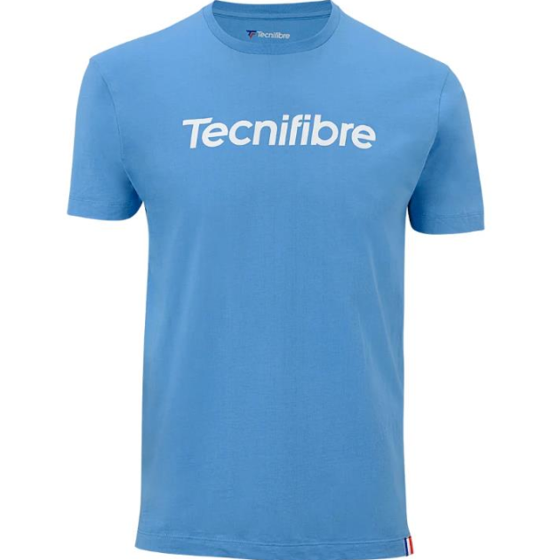 Tecnifibre Cotton Tee Azur Renk Çocuk T-Shirt