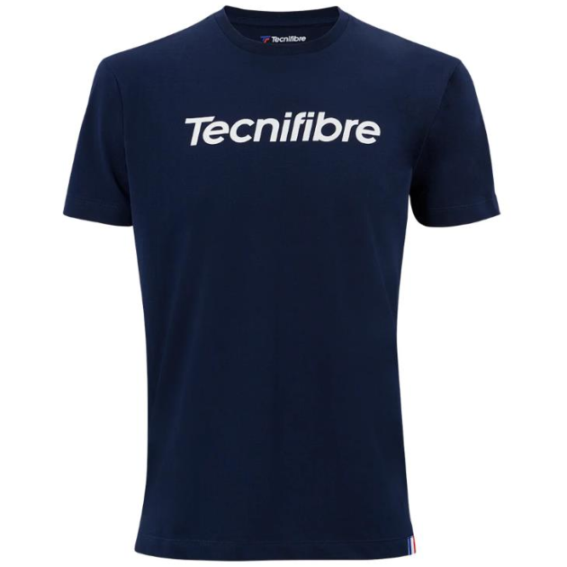 Tecnifibre Cotton Tee Marine Renk Çocuk T-Shirt - 10/12