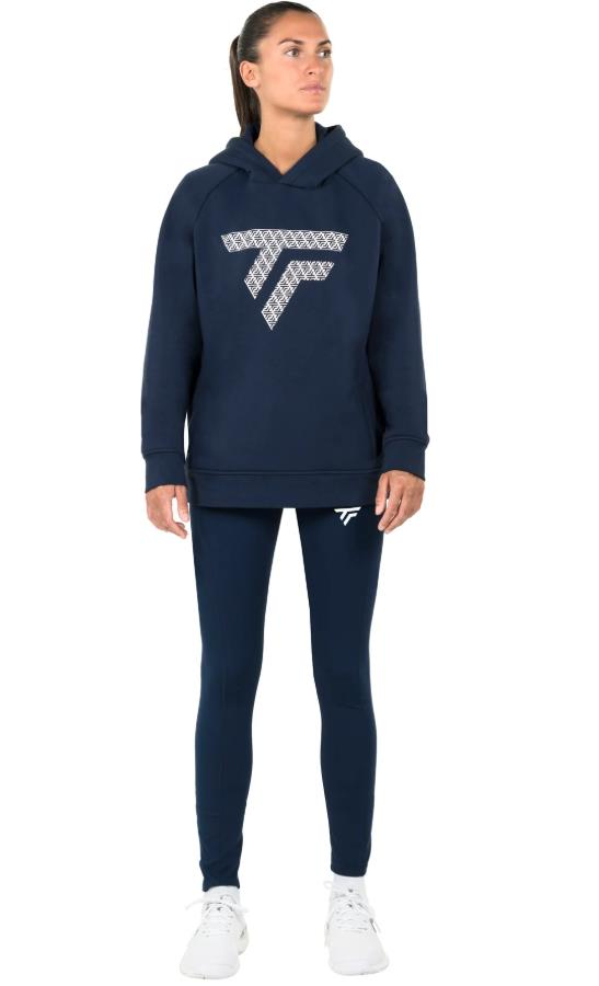 Tecnifibre Fleece Hoodie Unisex Sweatshirt - L - Görsel 3