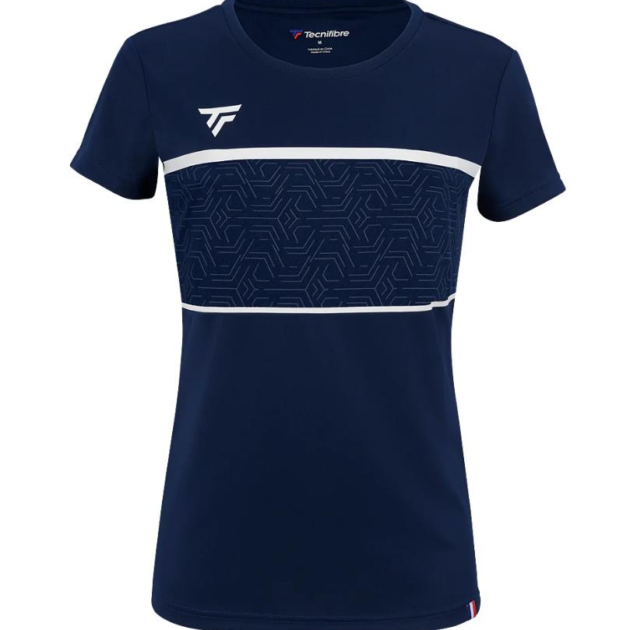 Tecnifibre Team Mesh Polo Marine Renk Kadın T-Shirt - xs