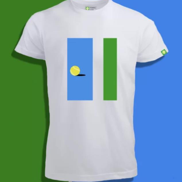 Tenis Tshirt “Ball is In” - Large