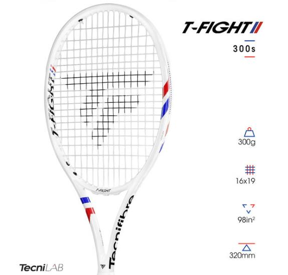 Tecnifibre T-Fight 300S Yetişkin Tenis Raketi - Grip Size 3 - Görsel 2