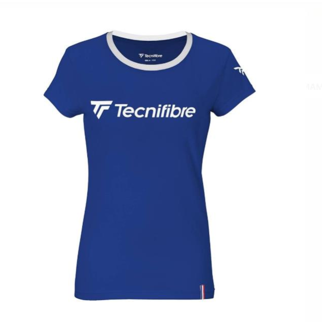 WOMEN COTTON TEE ROYAL - 12/14